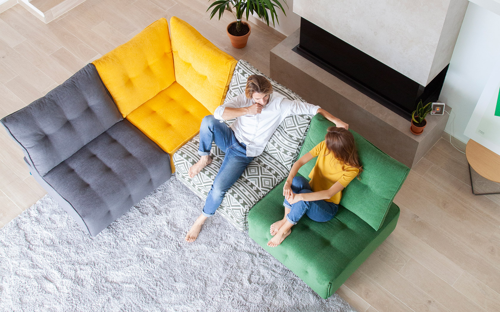 Urban Sofá Modular Relax Sofás Fama