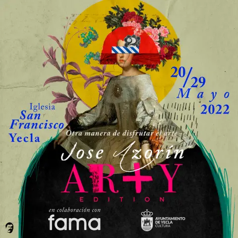 Fama Sofas und der Künstler José Azorín präsentieren eine Ausstellung, wo die Kunst und die Möbelindustrie zusammenkommen