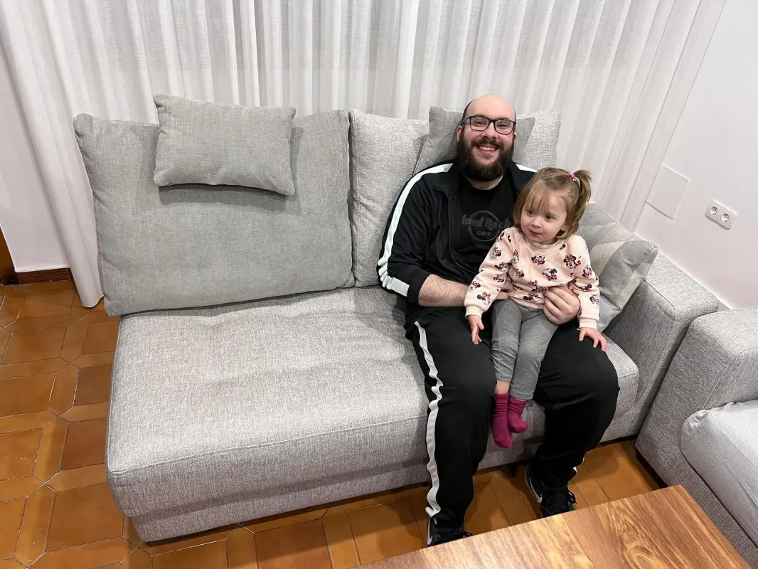 Un sofá para un hogar