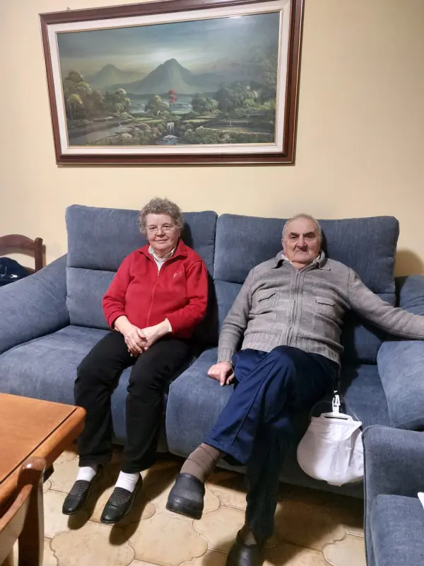 I nonni sul divano