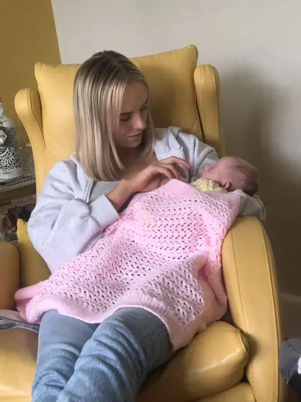 New granddaughters first visit