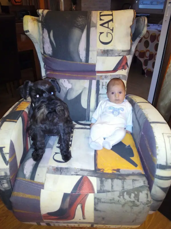 Las peques Celia y Tula