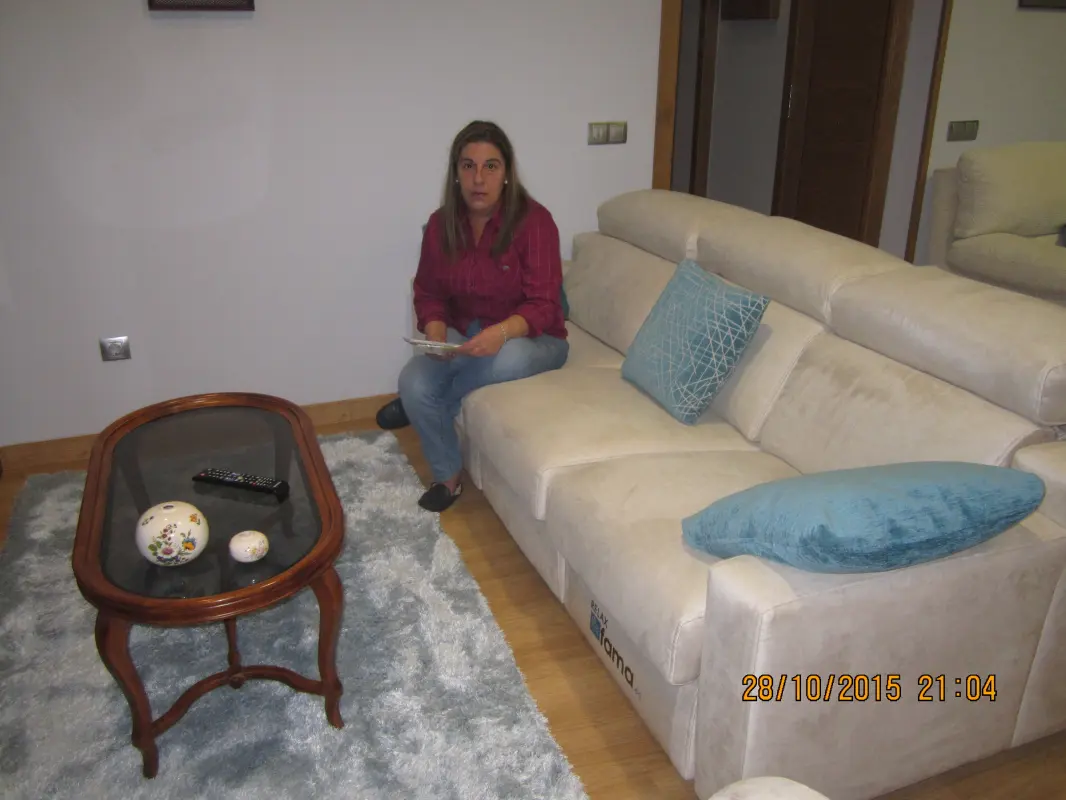 Todo el sofa para mi