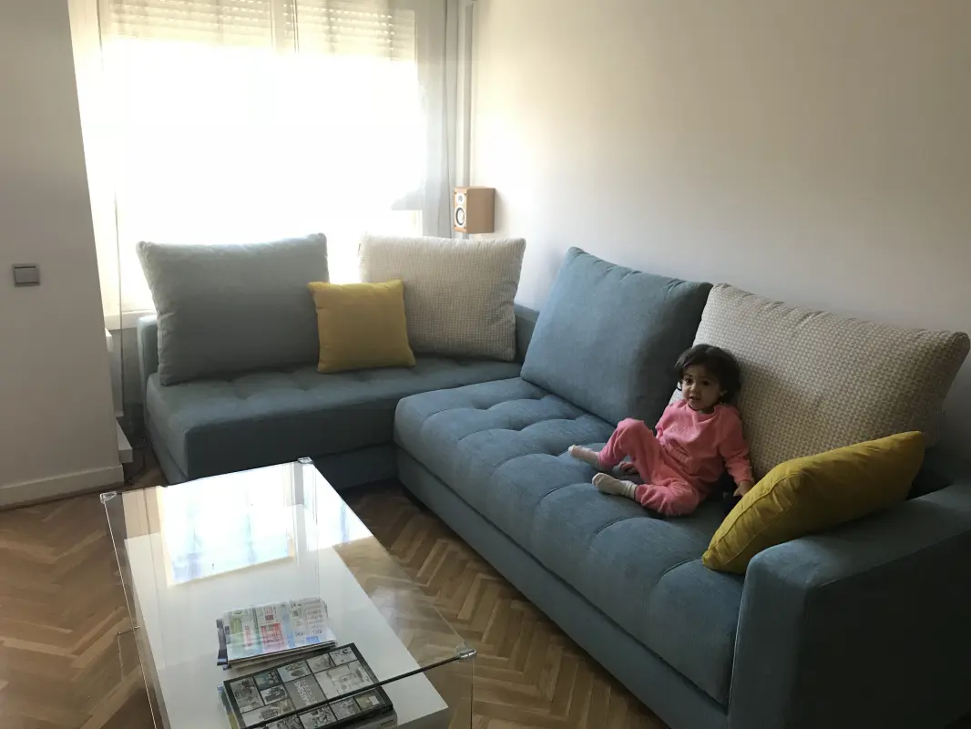 Vega en el sofa