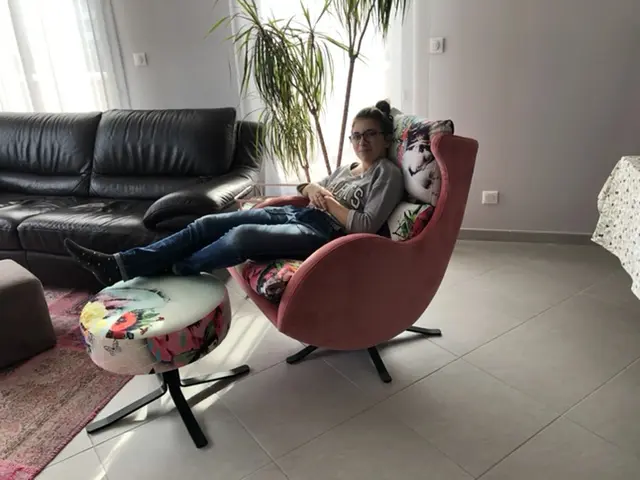 Fauteuil Lenny avec Alice