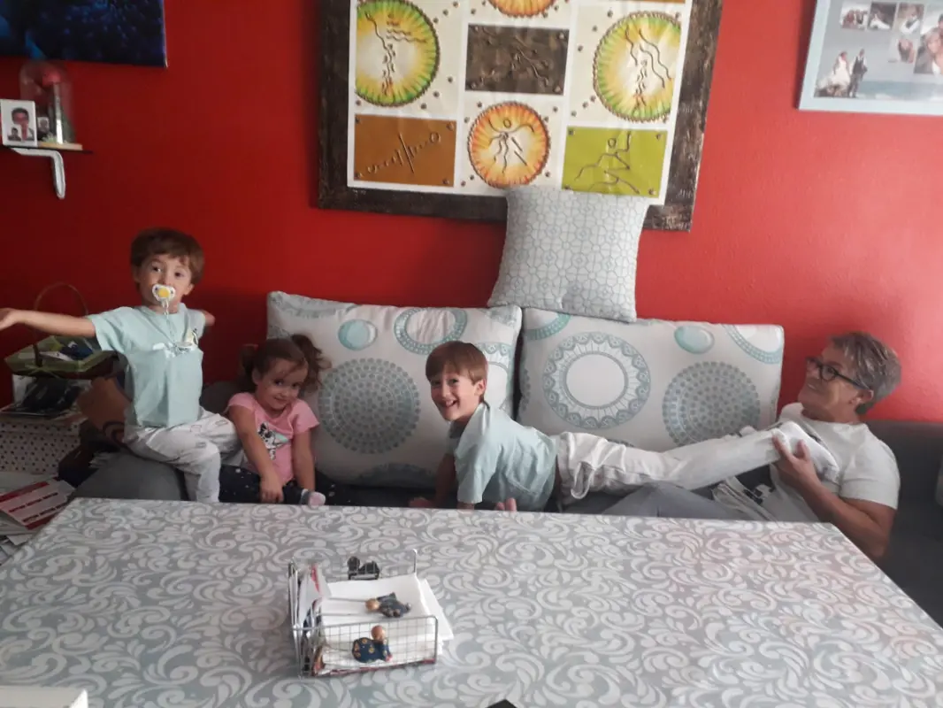 El sofá de mis sueños para disfrutar con mis nietos