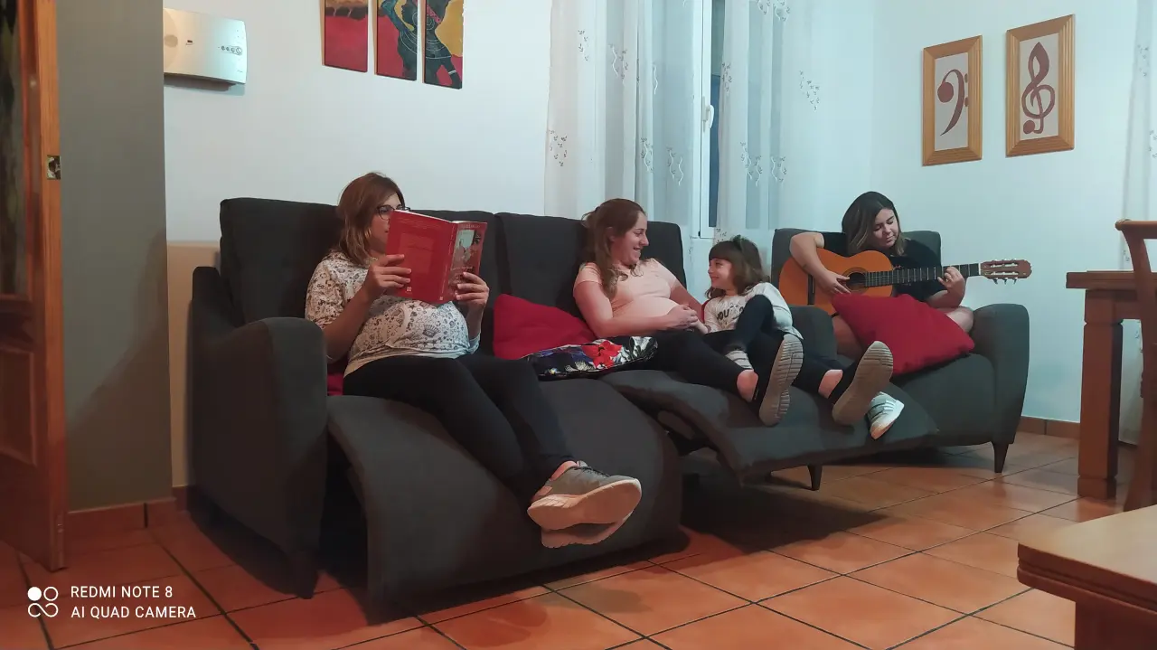 Esperando los nuevos miembros de la familia