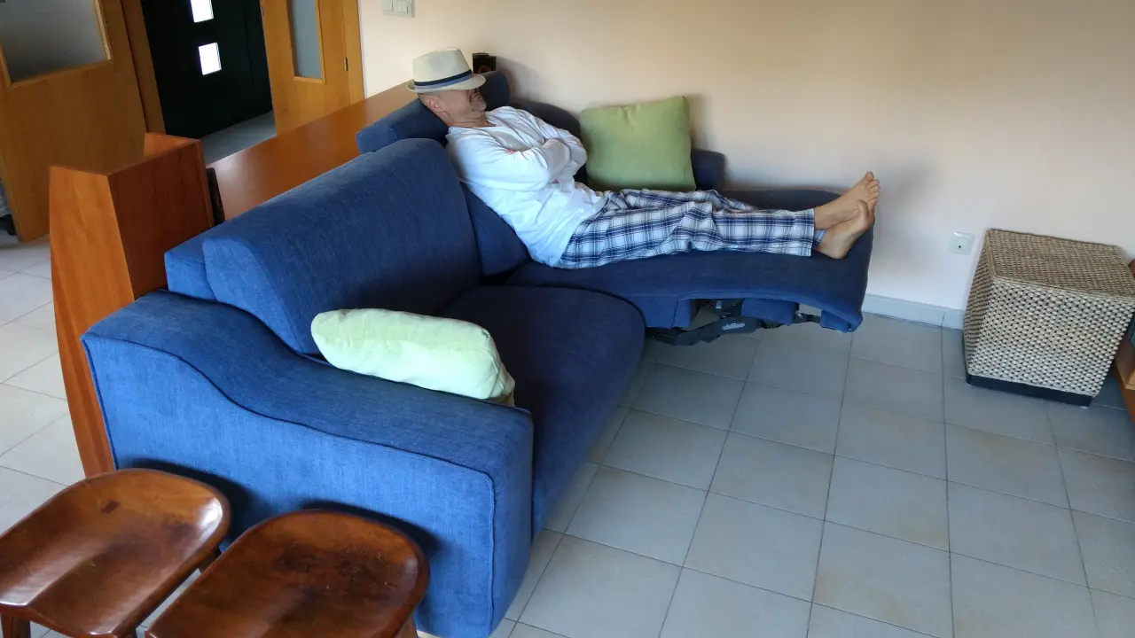 Sofá relax, relax.