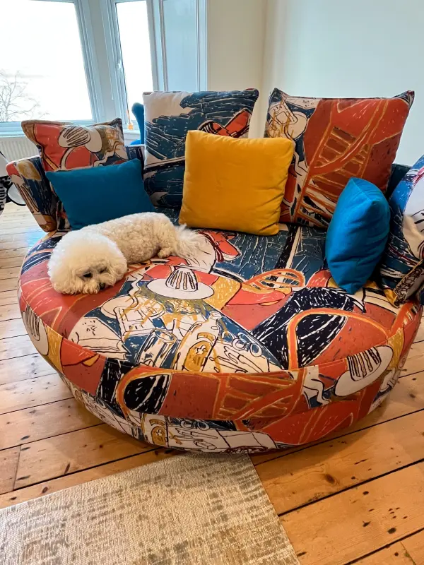 Apple Chair and Mimi