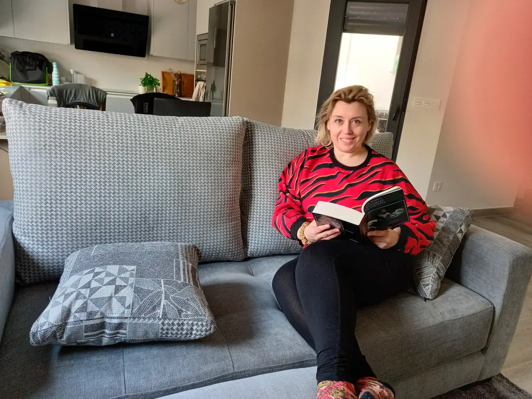 Disfrutando de una tarde de lectura