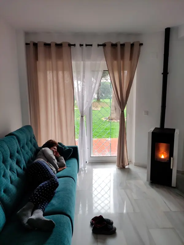 Solo nos falta la mantita...