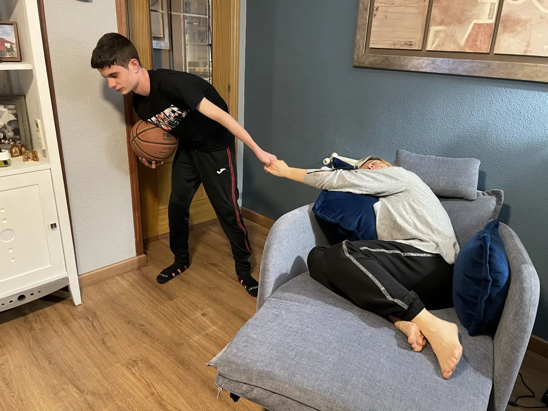 Del sofá no me muevo