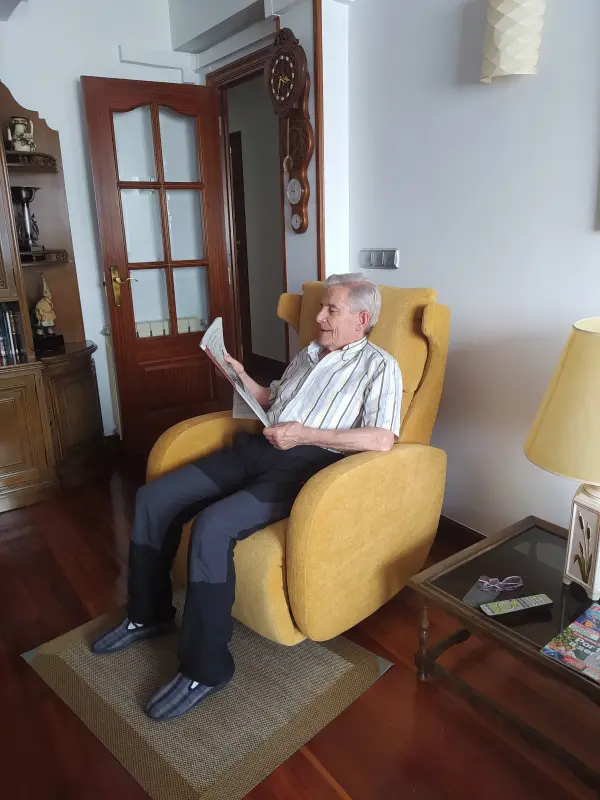 Sobremesa en el sofa