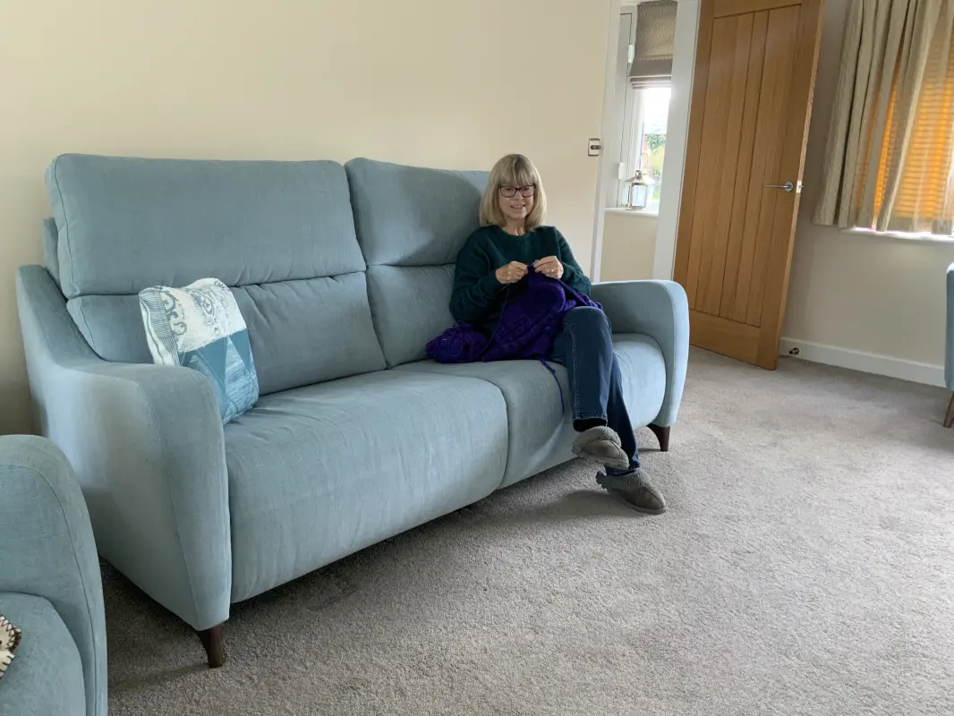 Relaxed knitting