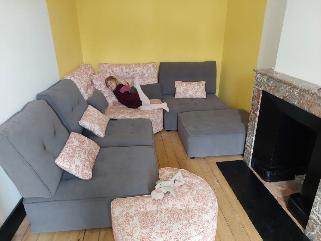 choupette et son canapé