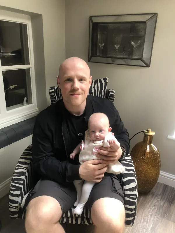 Father and daughter