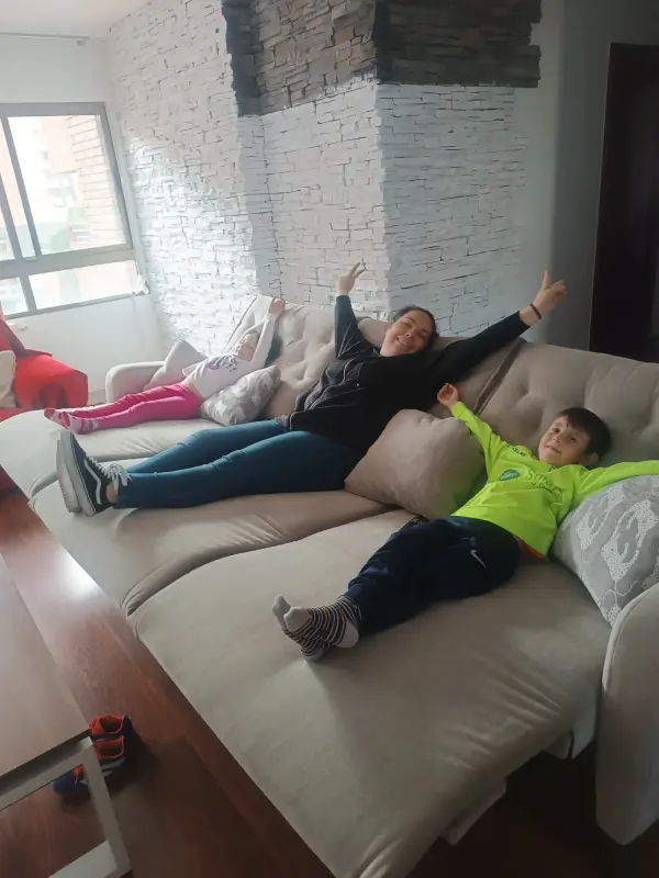 DISFRUTANDO LA COMODIDAD