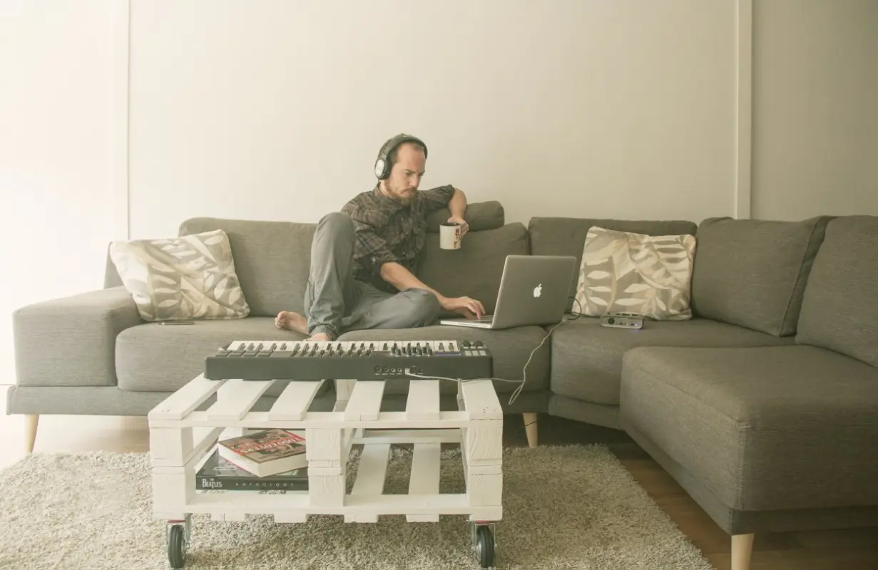 Sofa Home Music Studio
