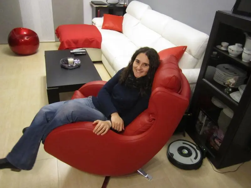 Disfrutando de mi Lenny!