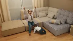 Y Papa Noel nos trajo nuestro sofa