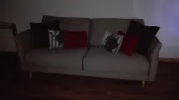 Sofa en reposo