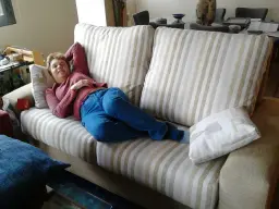 El día que llego el sofá