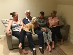 Three Generations of Knees plus George