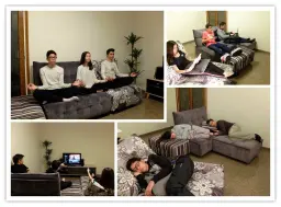 Sofá versátil, para disfrutar en casa