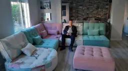 Descansando viendo peli