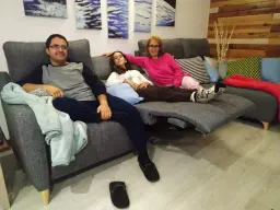 En familia