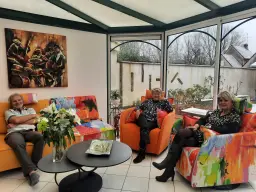 Moment  de détente en famille