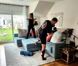 Gym, sofá y relax!!