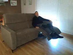 descansando despues del trabajo