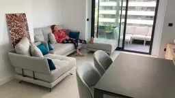 Cómoda sobremesa en la playa de Calpe