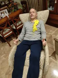 Disfrutando de mi regalo