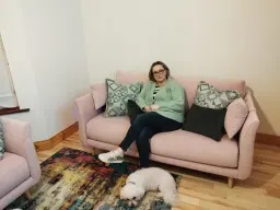 Archie’s not allowed on the sofa