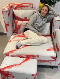 Descansada y divertida