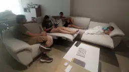 Un sofá para disfrutar en familia