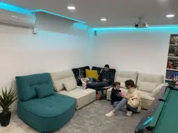 Everyone enjoying with the new “toy”