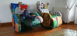 2 magnificos sillones Fama Kim