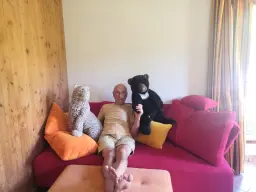 Jungle on sofa