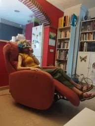 Momentoa de comodidad y relax