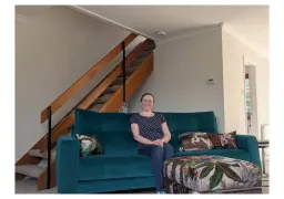 Relaxing at home in comfort