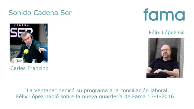 Felix Lopez in the ‘La Ventana’ radio programme in ‘Cadena Ser’