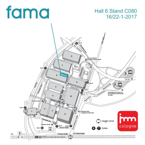Fama at IMM Cologne.