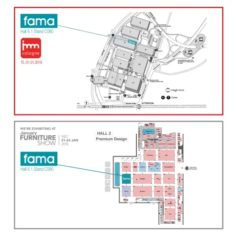 Fama at the Cologne and Birmingham fairs.