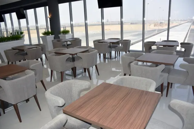 Toro chairs in the speed circuit of Kuwait