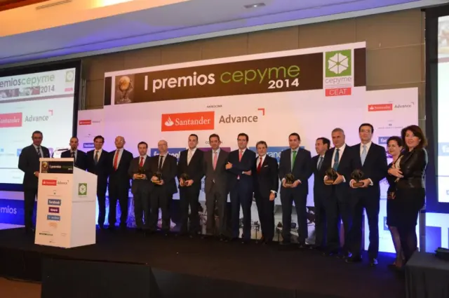 Fama Sofas, Gewinner des Preises für Innovative Klein- und Mittelbetriebe der ersten CEPYME Preisverleihung.