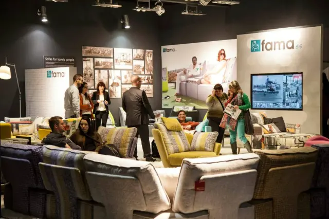 Great debut of Fama Sofas in Germany.