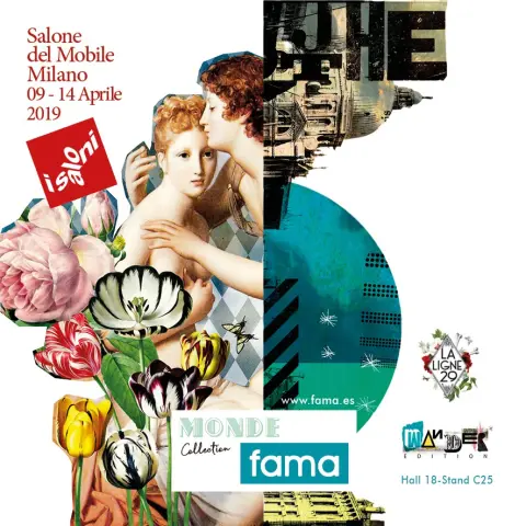 Fama présent à Isaloni Milan 2019.